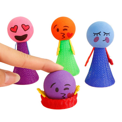 Fun Bouncing Doll Games Kids Party Goodies Toys Birthday Gifts Souvenir Pinata Filler Kindergarten School Reward Toys Bag
