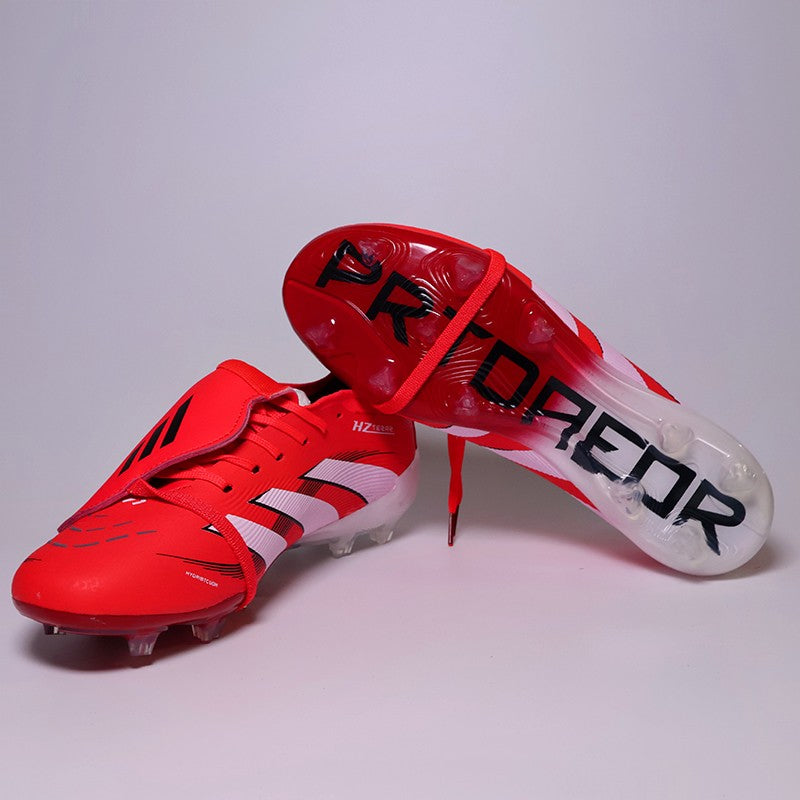 High Quality Mens Soccer Shoes Non-Slip Turf Soccer Cleats for Kids TF/FG Training Football Boots Chuteira Campo 35-45