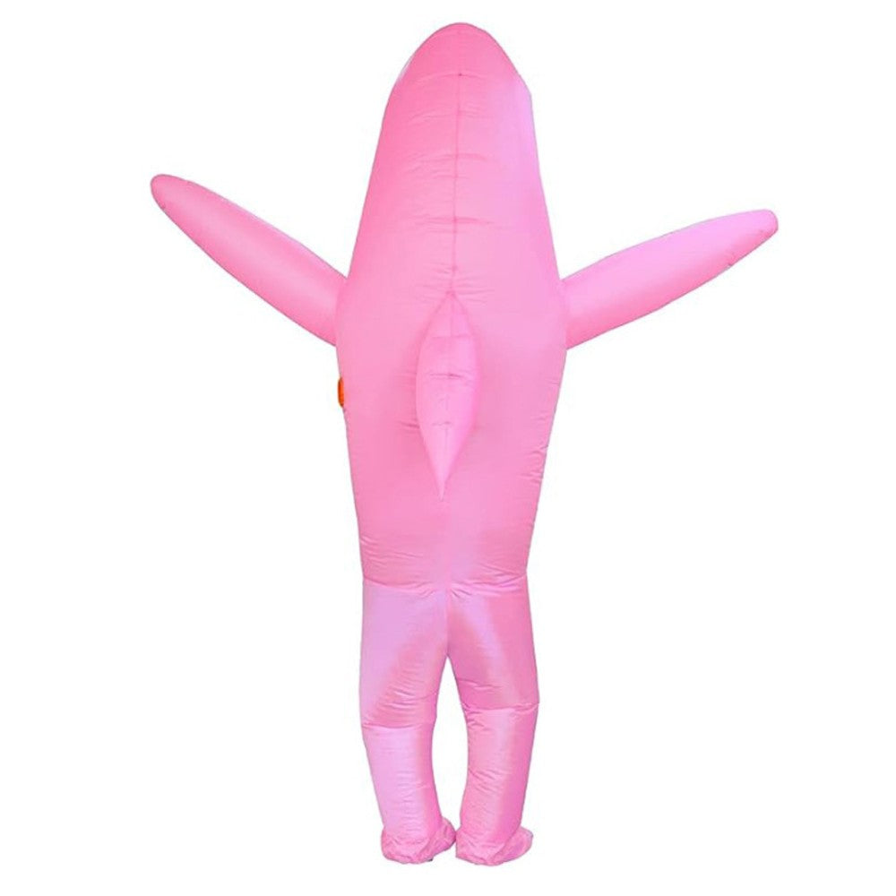 Shark Inflatable Clothing Adult Body Fun Summer Beach Mischief and Funny Role Playing, Lightweight and Breathable Design