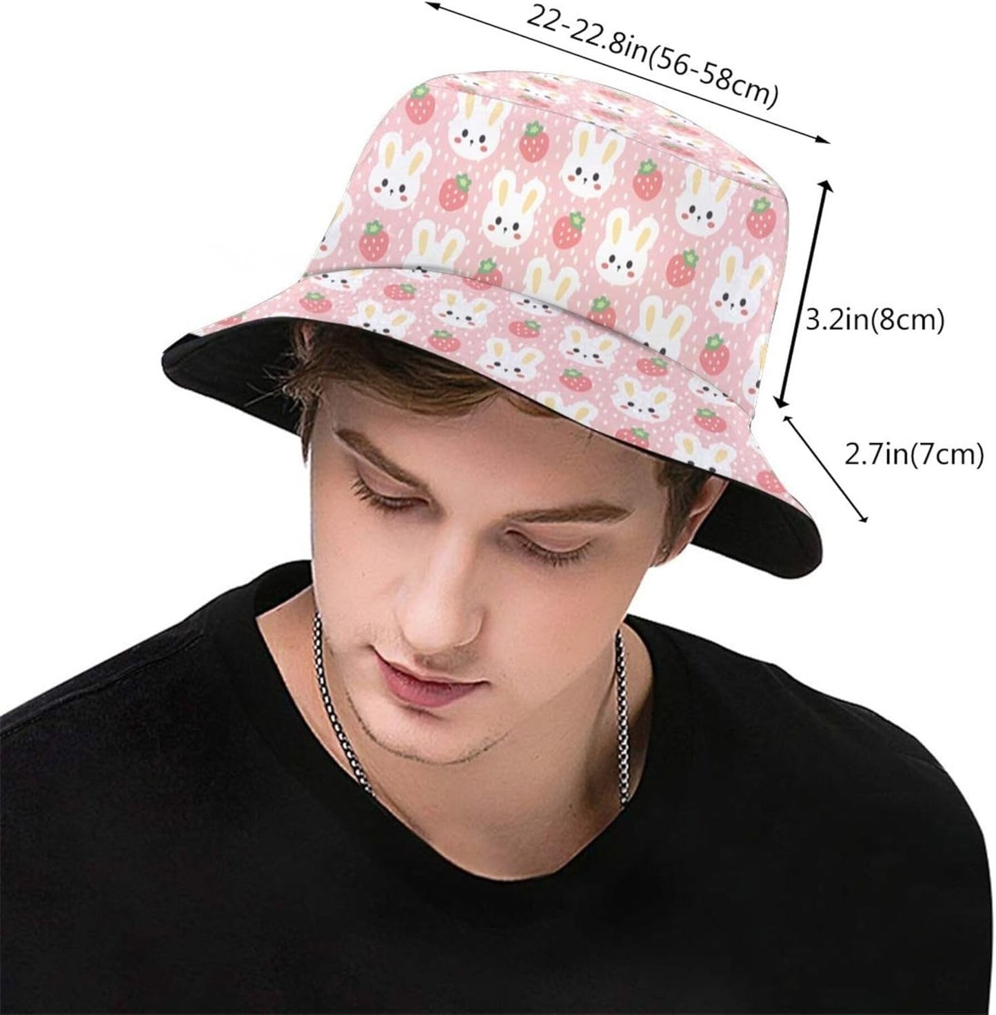 Easter Eggs 4 Bucket Hat for Women Men Summer Travel Beach Sun Cap Easter Hat Outdoor Fisherman Hat Unisex