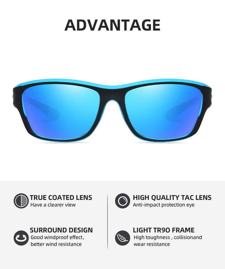 Novos Óculos Polarizados para Pesca Masculino Óculos de Sol para Dirigir ao Ar Livre Óculos Masculinos Esportivos Óculos de Sol para Caminhada Feminino UV400