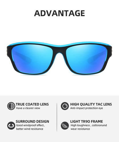 Novos Óculos Polarizados para Pesca Masculino Óculos de Sol para Dirigir ao Ar Livre Óculos Masculinos Esportivos Óculos de Sol para Caminhada Feminino UV400