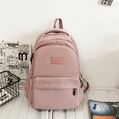 Kids Bag Female Fashion Lady High Capacity Waterproof College Backpack Trendy Girls Laptop School Bags Cute Girl Travel Book Bag