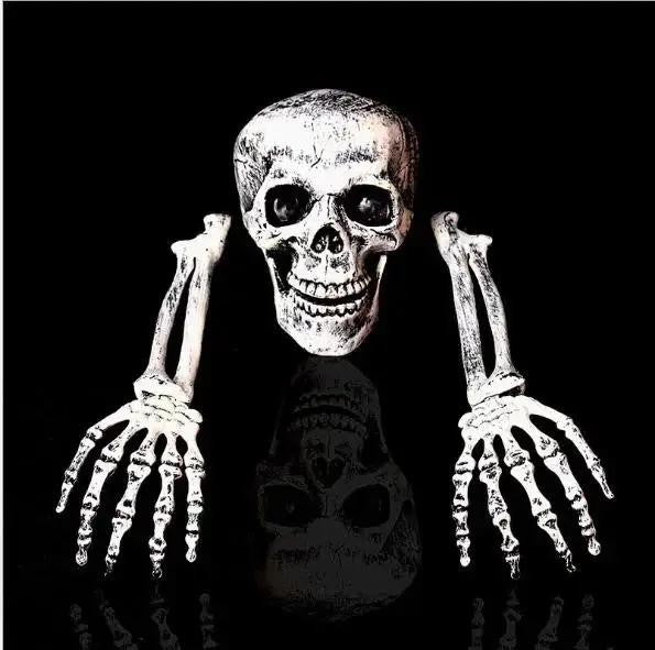 Garden Decoration Holiday Skull Bone Props Ground Breaking Horror Halloween Decoration Skull Party Accessories Gift Decoration