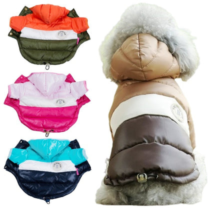 Casaco Acolchoado de Inverno para Cães, Jaqueta de Cachorro Quente e Macia, Roupas Fashion para Filhotes, Casaco Fofo para Gatos, Roupas para Pets, Roupas para Bulldog Francês