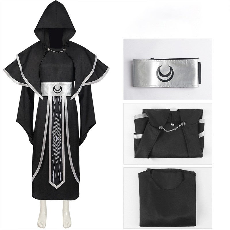 Medieval Robe Plague Doctor Cosplay Costume Bird Crow Long Mouth Mask Suit Monk Steampunk Priest Wizard Halloween Party Cloak