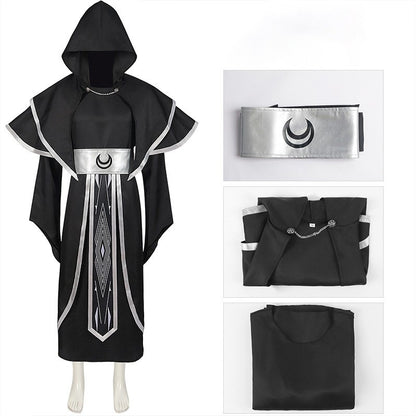 Medieval Robe Plague Doctor Cosplay Costume Bird Crow Long Mouth Mask Suit Monk Steampunk Priest Wizard Halloween Party Cloak