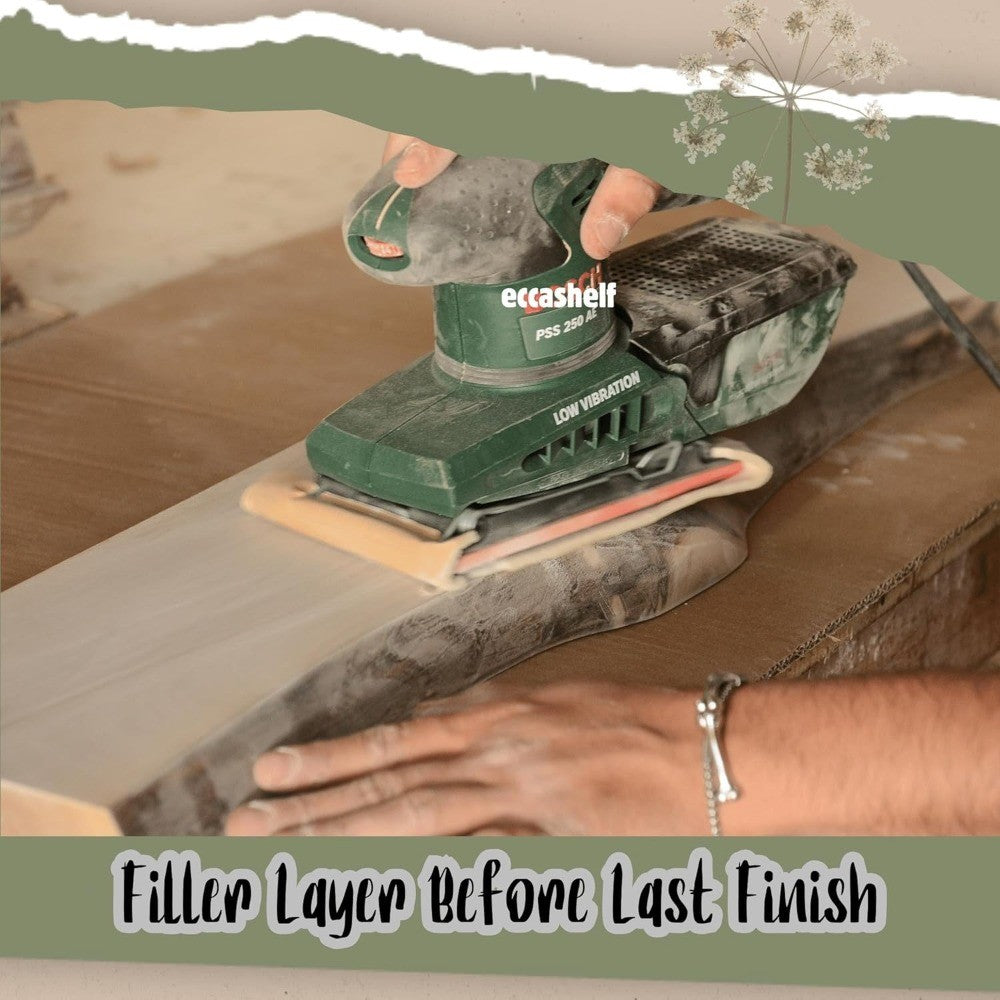 Rustic Solid Wood Live Edge Wall Shelves for Rooms and Bathrooms