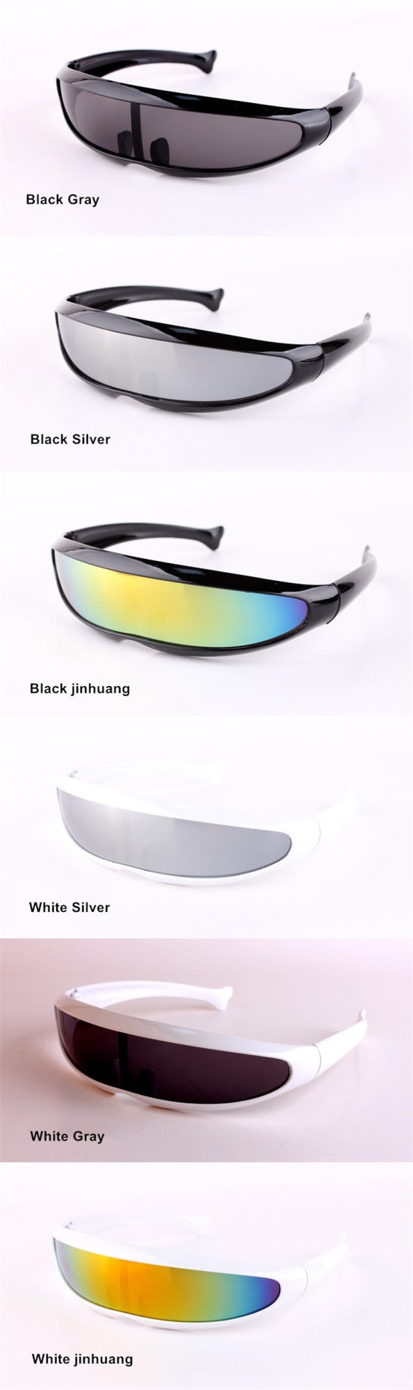 X-men Individuality Cycling Sunglasses for Men Mercury Lens Laser Glasses Travel Windproof Women's Sunglasses Robots Eyewear
