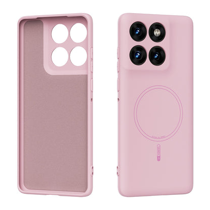 For Motorola Moto Edge 60S 60 Pro Phone Case Hand Feel Liquid Silicone Magsafe Magnetic Soft Mobile Phone Cover