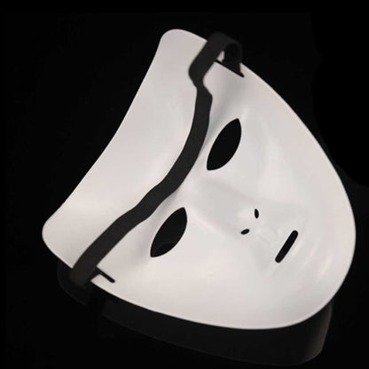 Halloween Jabba WockeeZ Dance Mask Hip-Hop Street Dance White Performances Mask For Man Women White Face Mask Cosplay Props