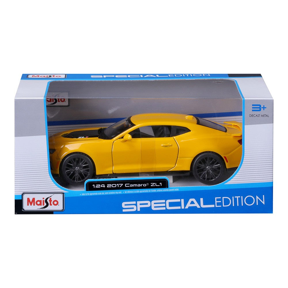 Maisto 1:24 Novo 2017 Chevrolet Camaro ZL1 simulação liga modelo de carro artesanato decoração coleção brinquedo ferramentas presente