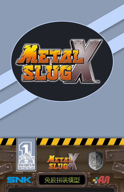 Coleção New Era Models Metal Slug X Series - Miniaturas de Tanque, Aeronave, Caminhão e Bonecos de Soldados Militares