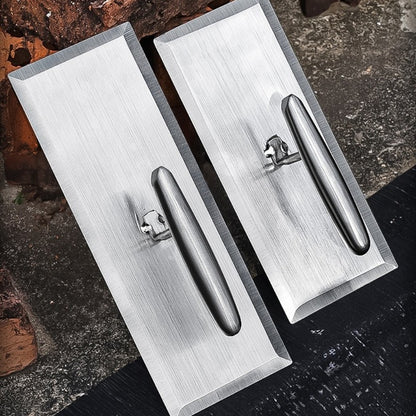 1pç Colher de Pedreiro 240/280mm Raspador de Cimento Ferramenta de Reboco Colher de Acabamento de Aço Inoxidável Ferramenta de Reboco de Construção
