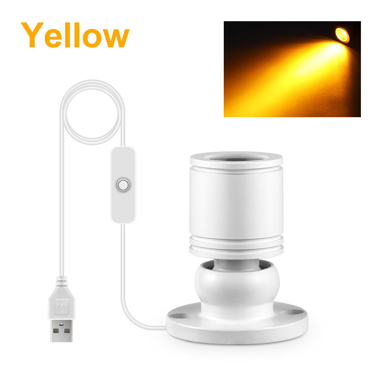 Colorful Led Spotlight USB 5V Mini Ceiling Spot 1W Showcase Pattern Showcase Light Room Decor