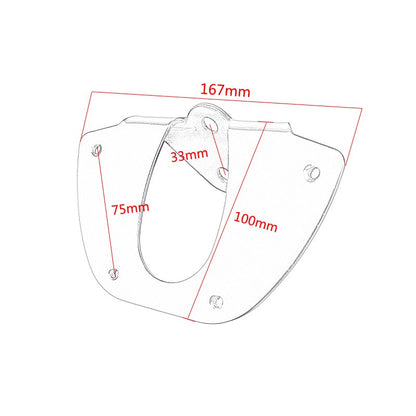 Front Chin Spoiler Lower Air Dam Fairing Cover Black Motorcycle Parts For Harley Dyna Fat Bob Streetbob Wide Glide FXD 2006-2017