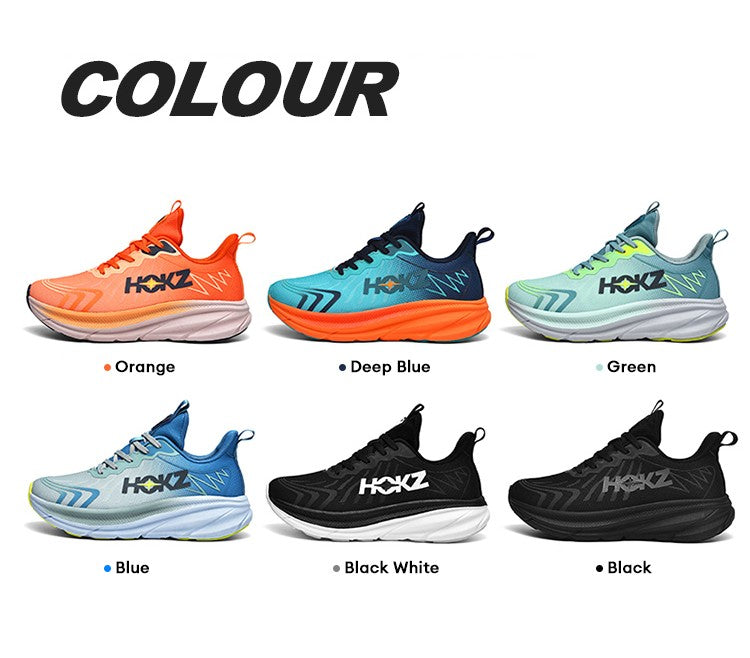 Tênis de Corrida Masculino com Placa de Carbono e Amortecimento de Ar, Tênis Esportivo Feminino Macio e Robusto, Sapatos Casuais para o Dia a Dia e Caminhada ao Ar Livre