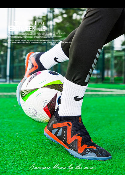 Men Society Soccer Shoes Cleats Professional Football Field Boots Fast Grass Training Football Shoes High Quality Sneaker Match