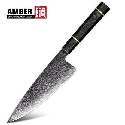 Professional 67-layer Damascus Japanese Kitchen Nakiri Gyuto Chef bread boning Knife Set Home kitchen tool with Carbon Fiber HD