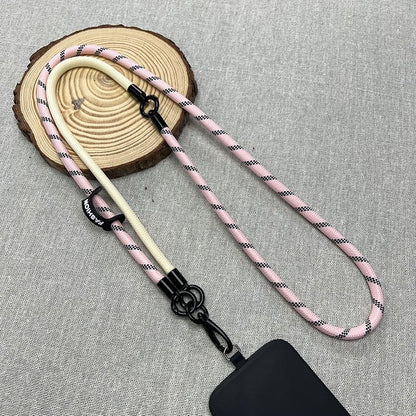 Corda de Pescoço Ajustável de 120 CM para Telefone, Alça Transversal, Destacável, Capa de Celular USB, Corrente de Ombro, Corda, Coleção 2025