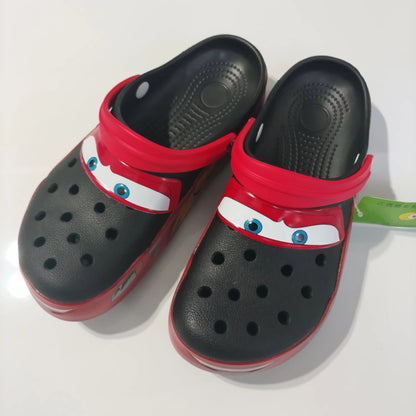 Chinelo Sólido de Desenho Animado Hot Anime Disney McQueens Pixar Impermeável Sandálias Casuais Respiráveis Sapatos Eva com Tira no Tornozelo Presentes
