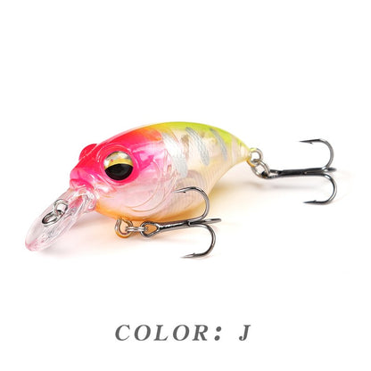 38mm 8g Topwater Mini Crankbait Fishing Lure Floating Wobbler Artificial Hard Bait for Pike Walleye Bass Plastic Swimbait Tackle
