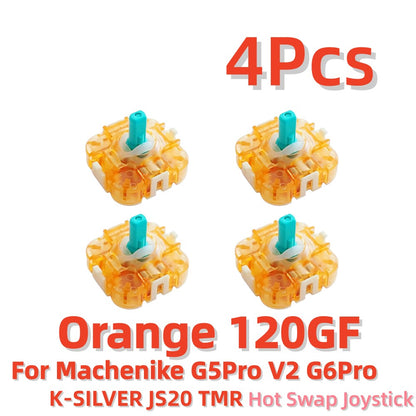 2pcs TMR for Machenike Mechanic Hall Swap Joystick JS20 Multiple Tactile Options Compatible G6pro G5pro V2 Game Controller Jh20