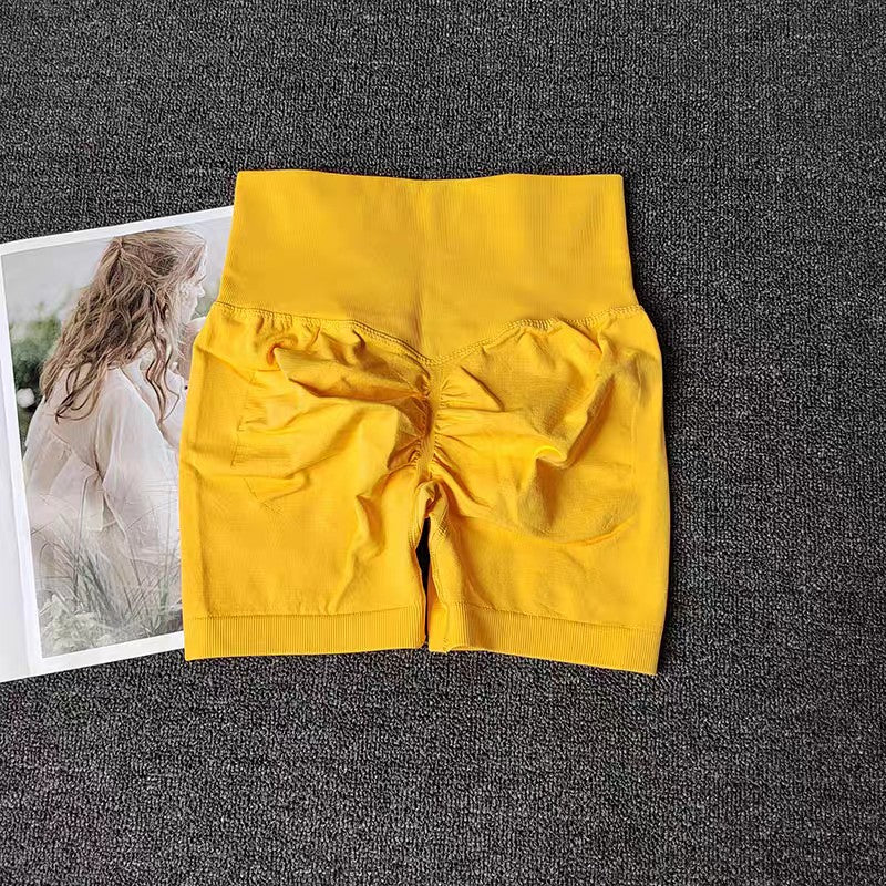 Summer Yoga Shorts Women Fitness Shorts Breathable Sports High Waist Running Shorts Cycling Shorts Workout Gym Sports Shorts