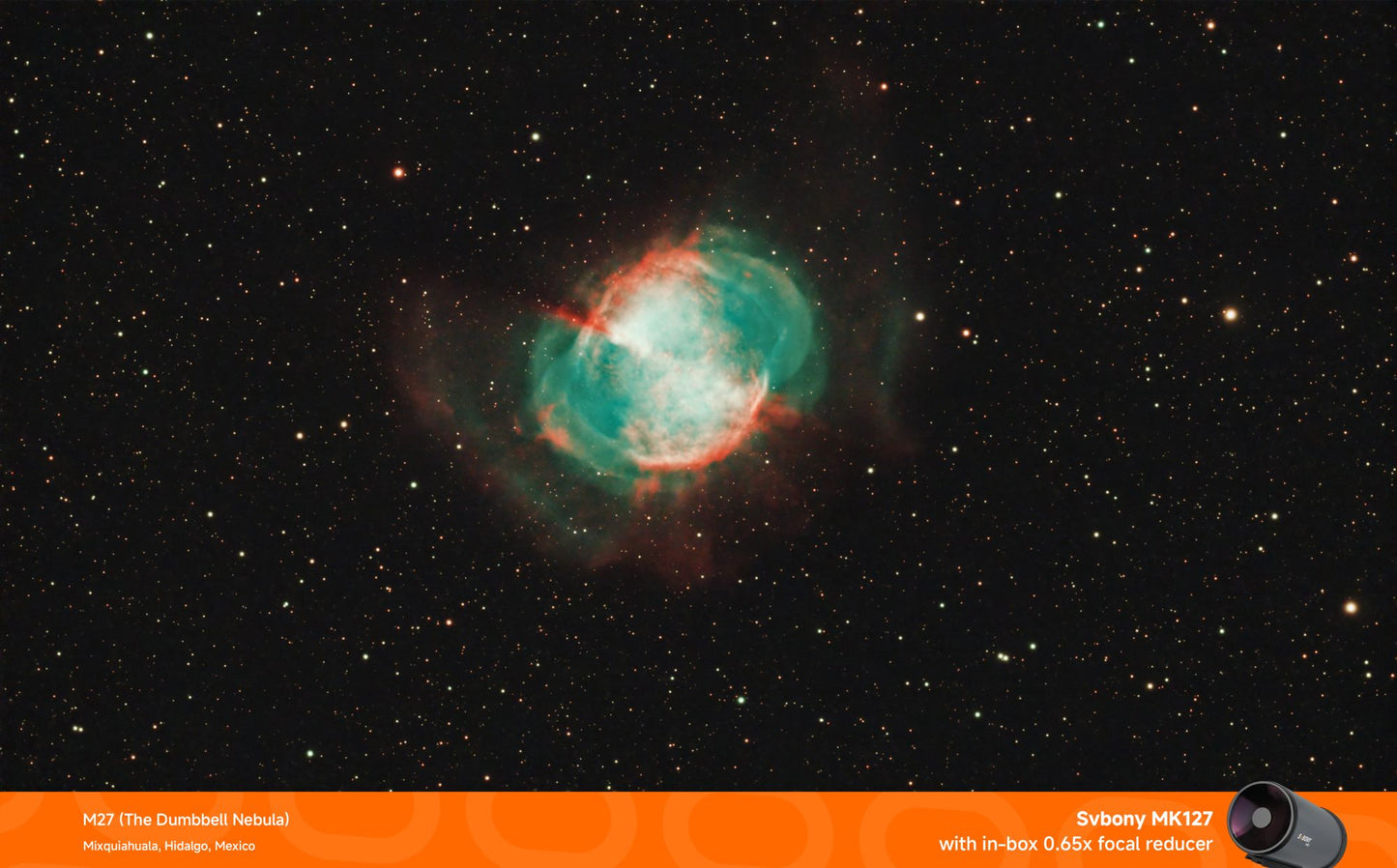 Svbony MK127 Maksutov Cassegrain Telescope OTA 127mm f/11.8 Portable Grab-and-Go Design for Lunar Planetary Nebula Observation