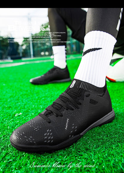 Men Society Soccer Shoes Cleats Professional Football Field Boots Fast Grass Training Football Shoes High Quality Sneaker Match