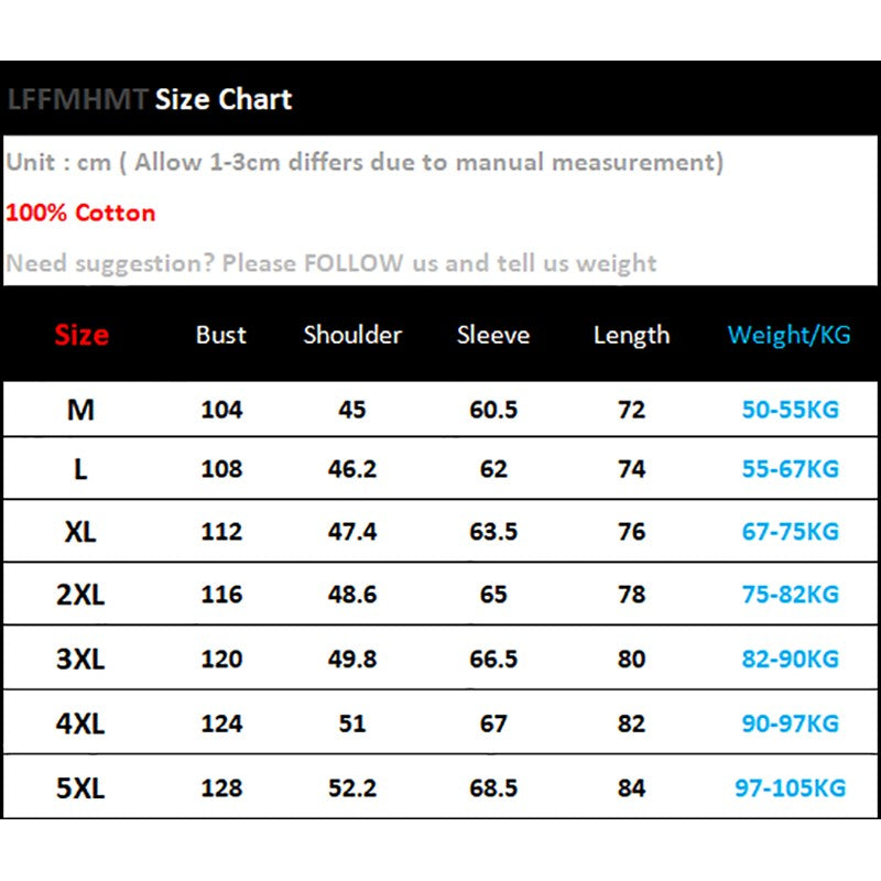 Spring Autumn Fashion Men's 100% Cotton Long-Sleeved Solid Color Premium Casual Shirt Multi Pockets 6XL Large Size Cargo Jackets