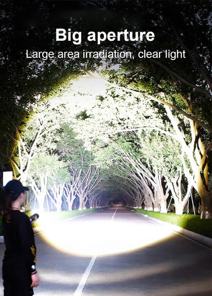 XHP390 Most Powerful Flashlight Usb Rechargeable Led Torch Strong Light Military Tactical Flashlights With Magnet Lantern