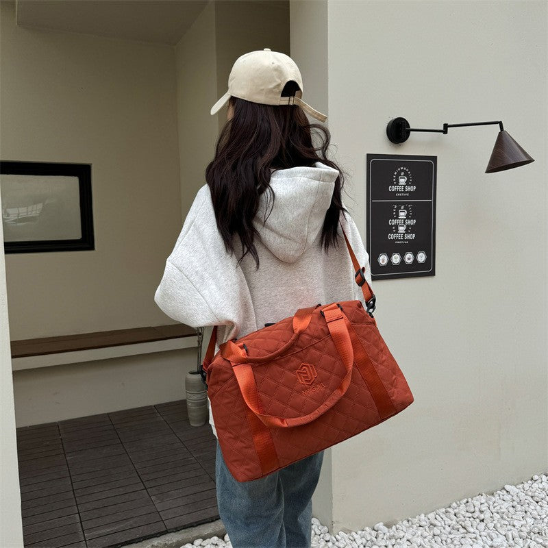Large Capacity Outdoor Waterproof Travel Bag Luggage Handbag Women Shoulder Bag Oxford Men Sports Gym Bag Female Crossbody Bags