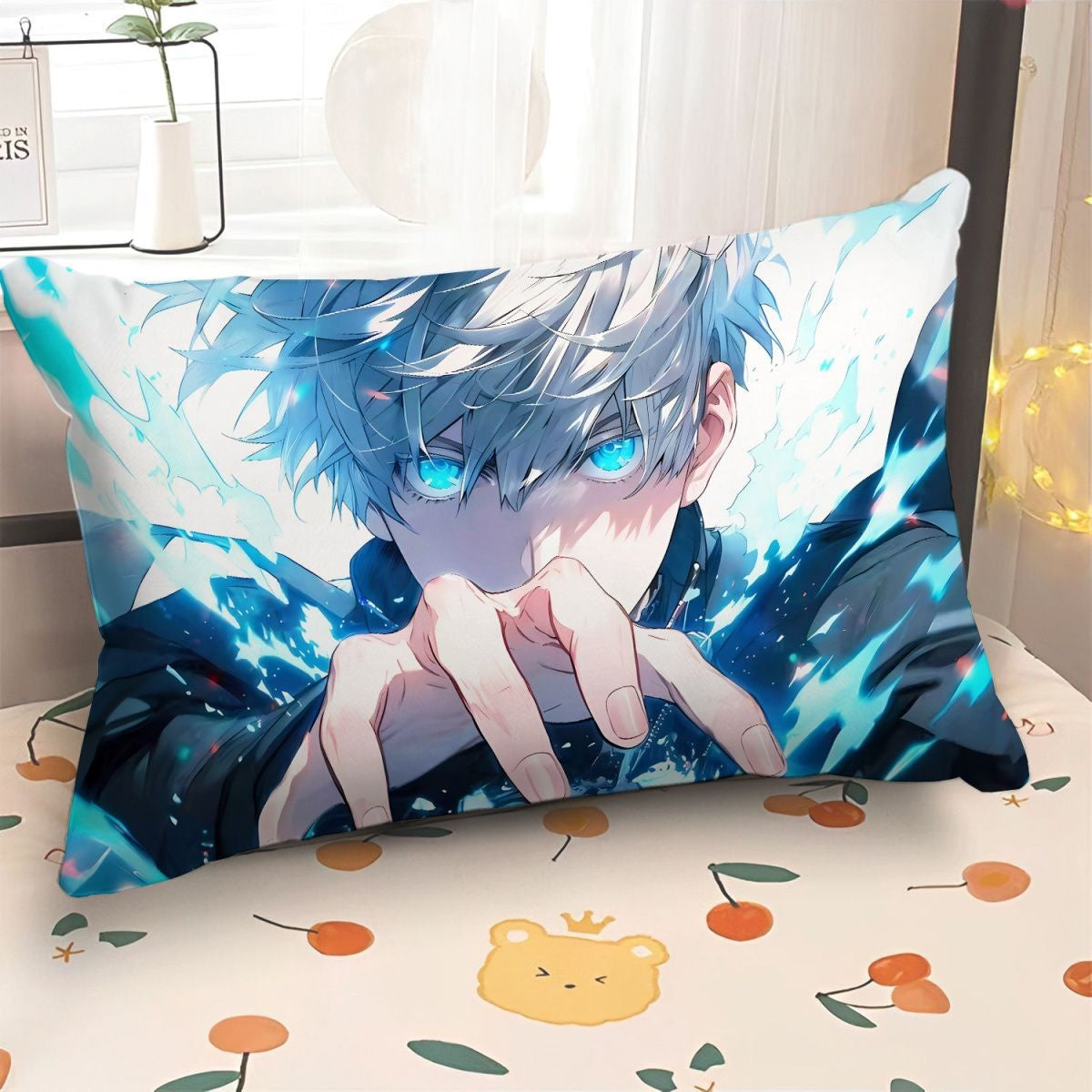 Jujutsu Kaisen peripheral pillow double side pillowcase Cartoon anime Itadori Yuji bedroom bed pillow Gojo Satoru soft pillow