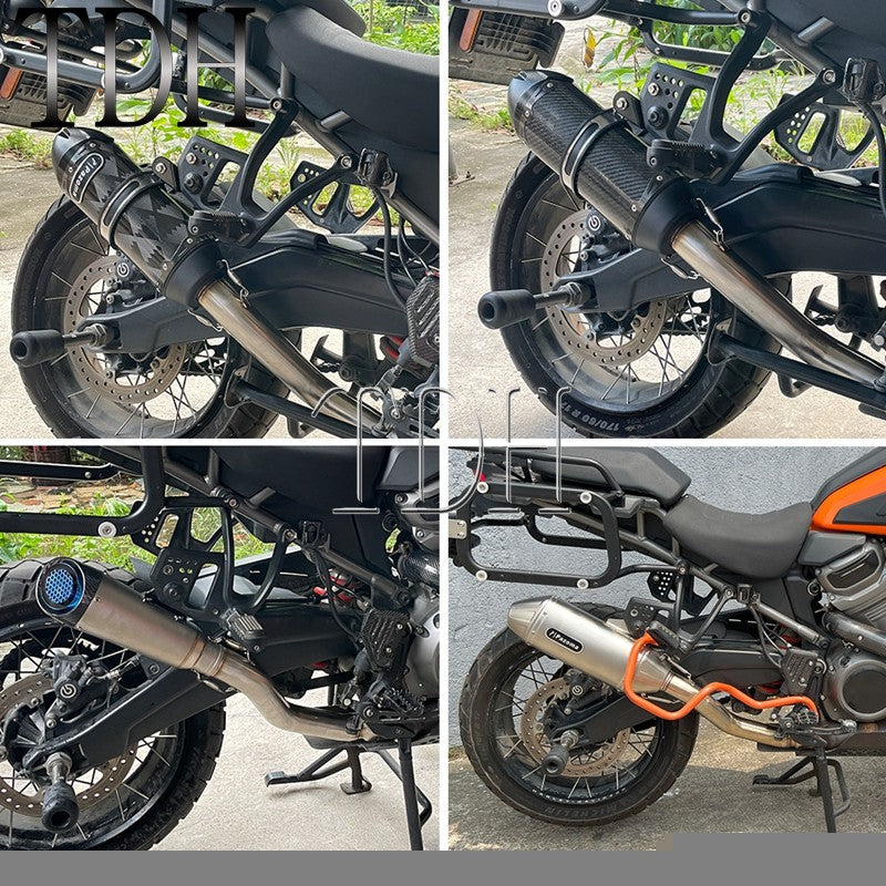 For Harley Pan America 1250 Special Escape Tube Motorcycle Exhaust Muffler Killer Muffler Pipe RA1250 RA1250S RA1250SE 2021-2026