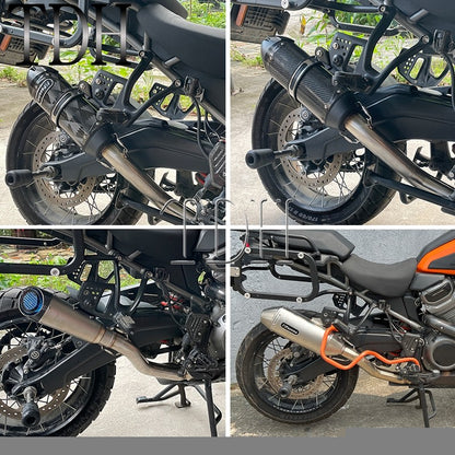 For Harley Pan America 1250 Special Escape Tube Motorcycle Exhaust Muffler Killer Muffler Pipe RA1250 RA1250S RA1250SE 2021-2026
