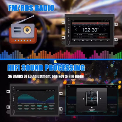 7inch Android 13 AHD Camera Car Stereo Radio +2+32G Microphone GPS Navi For 2013 2014 Ford F-150 Raptor GPS FM Player