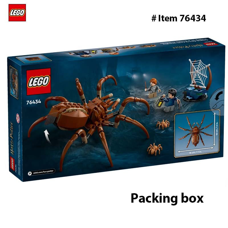 LEGO 76434 Harry Potter - Aragog na Floresta Proibida com Aranhas Figuras de Criaturas Mágicas 2 Minifiguras de Personagens
