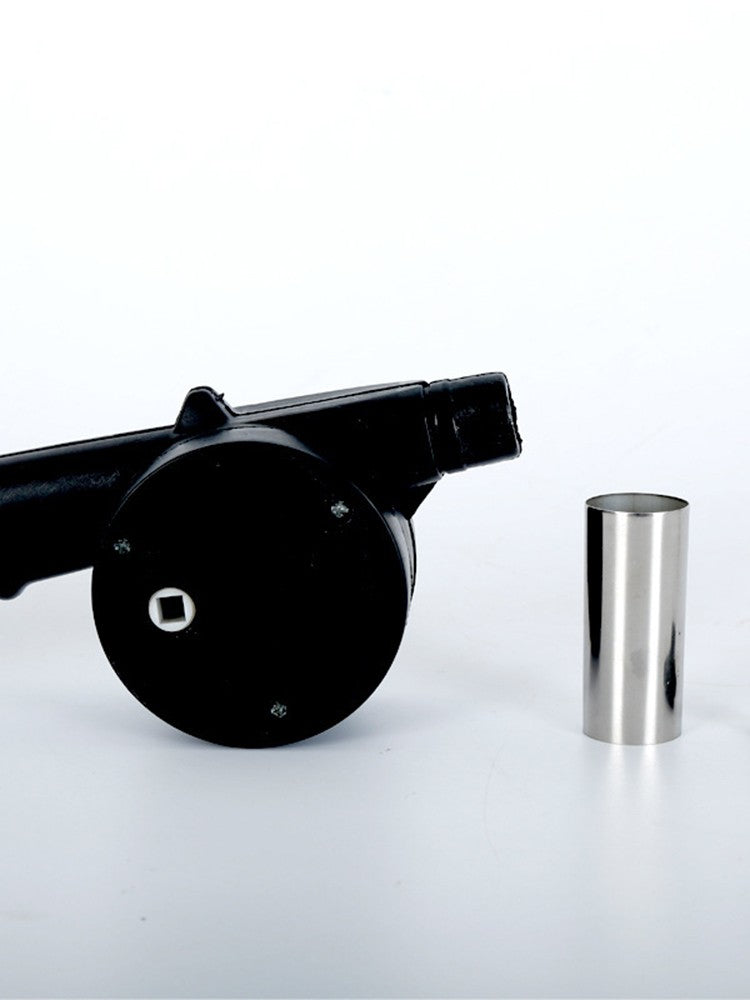 Barbecue Blower Small Manual Blower Combustion Aid Hand Cranked Hair Dryer Outdoor Barbecue Hair Dryer Barbecue Utensils