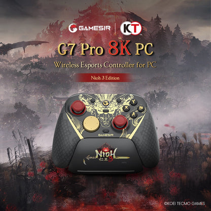 GameSir G7 Pro 8K Nioh 3 Edition Switch Controller, Wireless Gaming Controller for Nintendo Switch 2, Android, iOS, PC, Steam