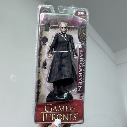 Jon Snow Night King Daenerys Targaryen Frost Wyrm Viserion Black Ice Dragon Rhaegal Action Figure Model Toys Desktop Decoration