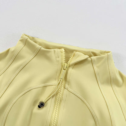 Women's Multi - color Sports Knit Jacket, Casual Long - sleeve Top, Fashion Solid - color Yoga Outerwear, 2025 New Arrival