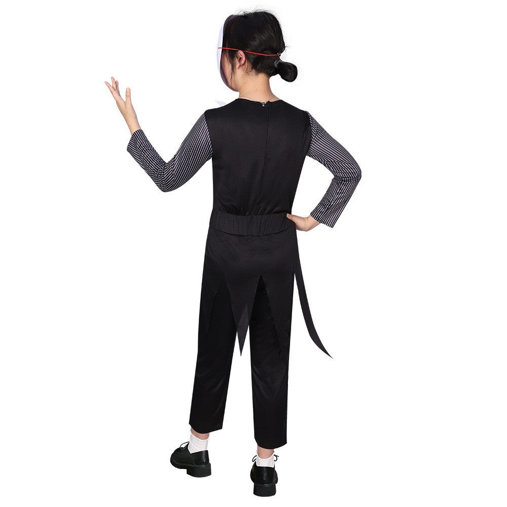 Boys Nightmare Before Christmas Clothes J-Jack Skellington Cosplay for Fancy Halloween Costume Girls S-Sally Party Clothing