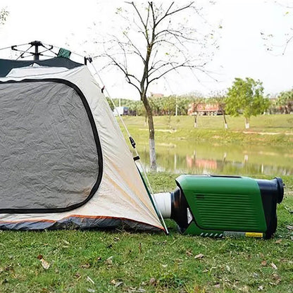 Tenda com Ar Condicionado Móvel, Compressor Portátil, Tenda para Acampamento ao Ar Livre