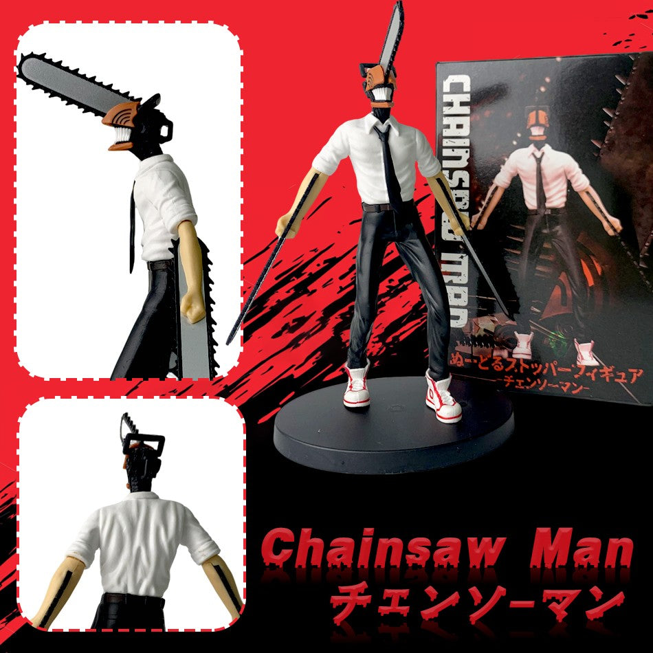 Figura de Anime Denji de Chainsaw Man de 19cm, figura de ação Denji/Power 1560, figura de Denji de Chainsaw Man para ho