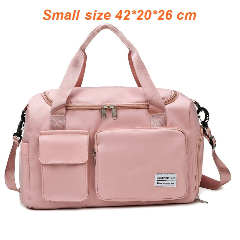 Womne's Travel Bags Handbags Gym Shoulder Bags Oxford Fitness Camping Trekking Bags Hiking Waterproof Outdoor Crossbody Bag