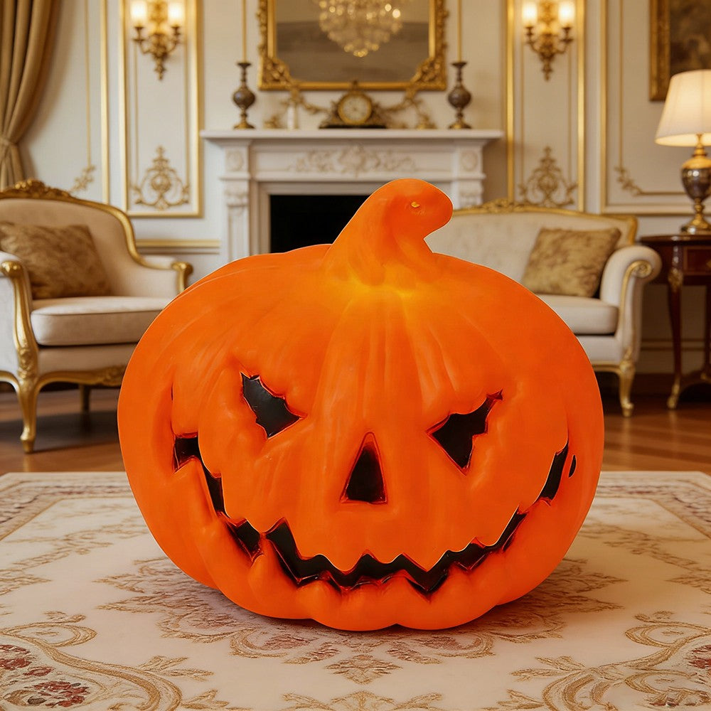 Halloween LED Pumpkin Lamp Ornaments Horror Atmosphere Kids Toy 2026 Halloween Party Home Decor Decoration Supplies