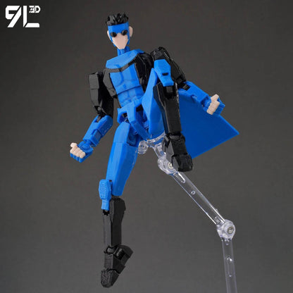 9L3D Sortudo 13 Invencível Menino Conquistador? Boneco de Ação Omni Impresso em 3D Modelo de Anime Articulado Colecionável Brinquedo Presente Fã