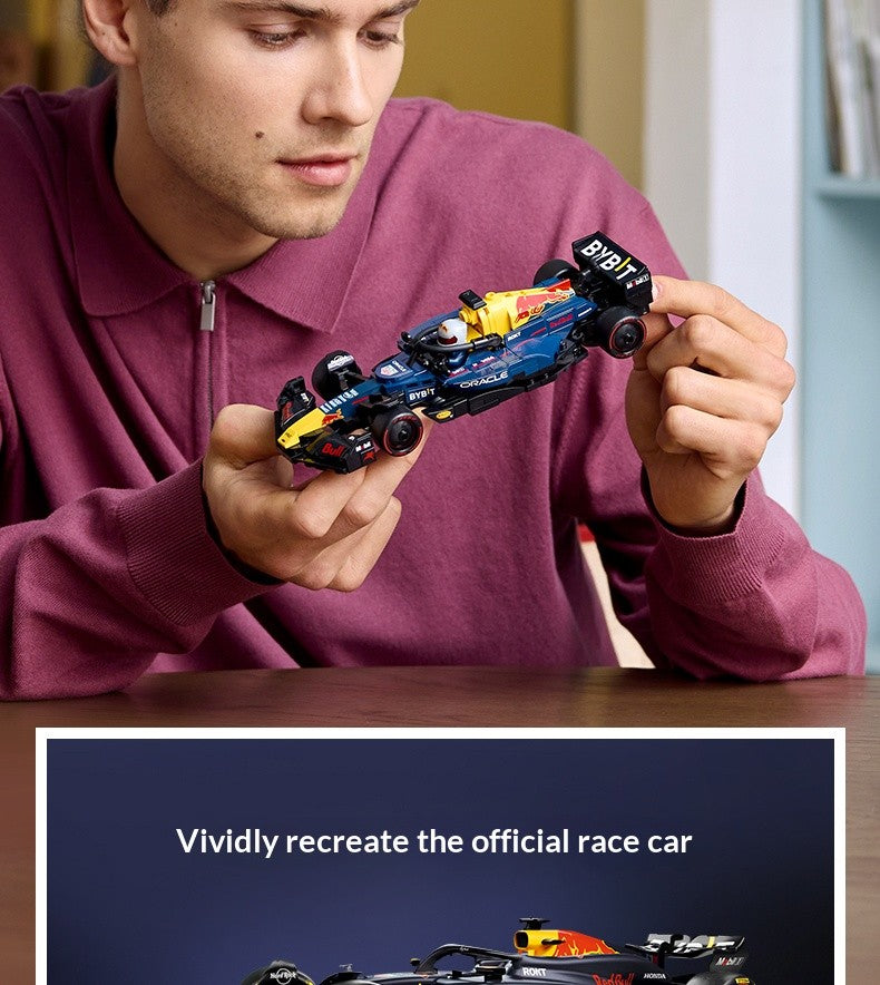 LEGO 77243 Speed Champions Oracle Red Bull Racing RB20 Modelos de Carro de Corrida de F1 - Conjunto de Construção para Adultos, Maiores de 18 Anos, 251 Peças