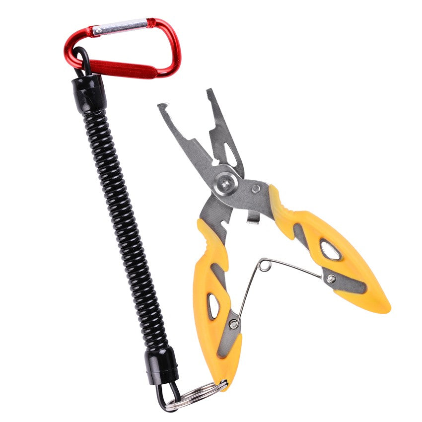 Alicates de Pesca Multifuncionais Ferramentas Acessórios para Bens de Inverno Alicates Torno para Amarrar Moscas Tesouras Conjunto de Linha de Pesca Pinças de Peixe
